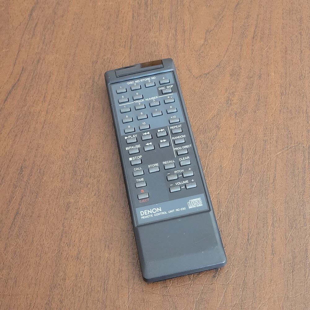 Denon RC-230 CD player remote control unit